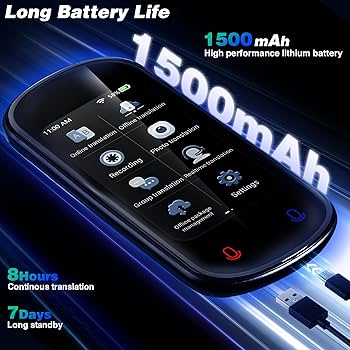 2023度版AI翻訳機 Amazon.co.jp: 2023年アップグレード版AI翻訳デバイス、138